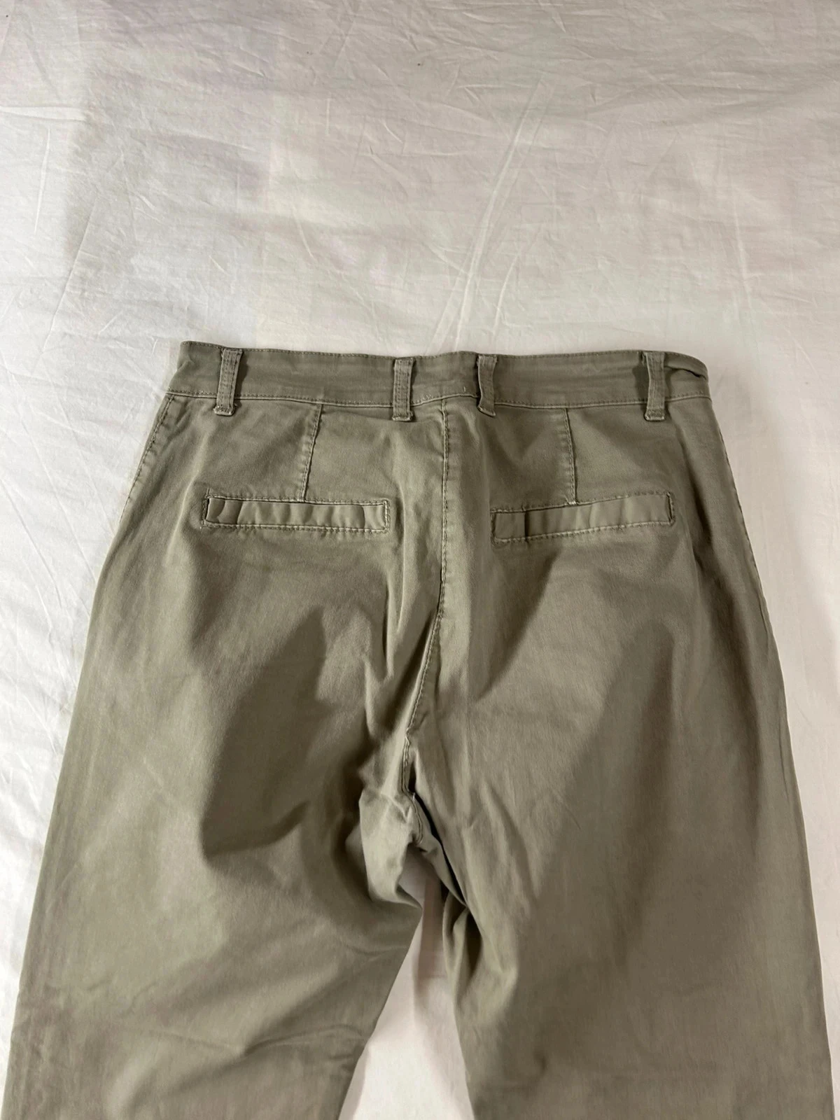 Beige kaki vintage pinokkio broek – photo 10